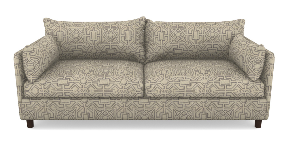 Product photograph of Madehurst 4 Seater Sofa In Rhs Collection - Large Knot Garden Linen - Grey from Sofas and Stuff Limited