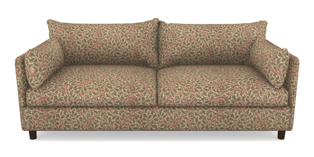 Product photograph of Madehurst 4 Seater Sofa In V A Drawn From Nature Collection - Oak Tree - Red from Sofas and Stuff Limited