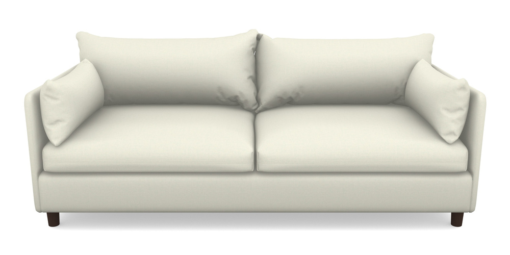 Product photograph of Madehurst 4 Seater Sofa In Plain Linen Cotton - Meringue from Sofas and Stuff Limited