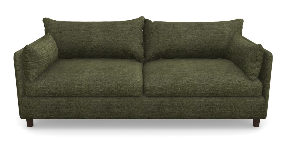 Product photograph of Madehurst 4 Seater Sofa In Textured Velvet - Lichen from Sofas and Stuff Limited