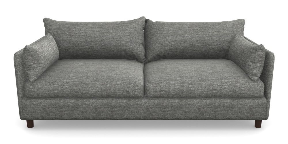 Product photograph of Madehurst 4 Seater Sofa In Textured Velvet - Slate from Sofas and Stuff Limited