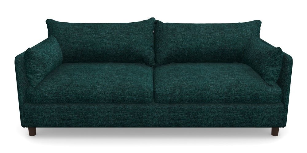 Product photograph of Madehurst 4 Seater Sofa In Textured Velvet - Viridian from Sofas and Stuff Limited