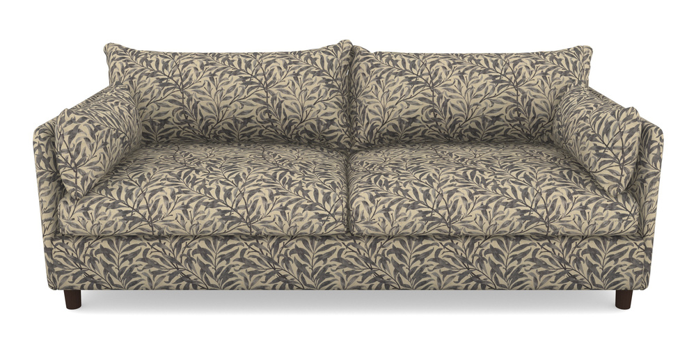 Product photograph of Madehurst 4 Seater Sofa In V A Drawn From Nature - Willow Bough Large - Navy from Sofas and Stuff Limited