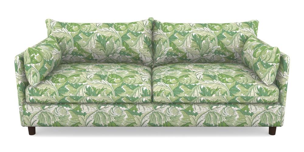 Product photograph of Madehurst 4 Seater Sofa In William Morris Collection - Acanthus - Leaf Green from Sofas and Stuff Limited