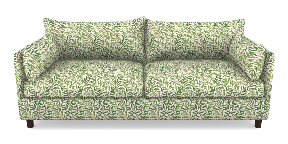 Product photograph of Madehurst 4 Seater Sofa In William Morris Collection - Willow Boughs - Leaf Green from Sofas and Stuff Limited