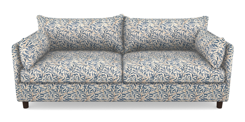 Product photograph of Madehurst 4 Seater Sofa In William Morris Collection - Willow Boughs - Woad from Sofas and Stuff Limited