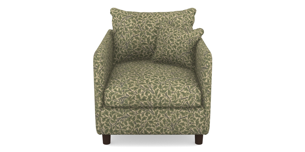 Product photograph of Madehurst Chair In V A Drawn From Nature Collection - Oak Tree - Light Green from Sofas and Stuff Limited