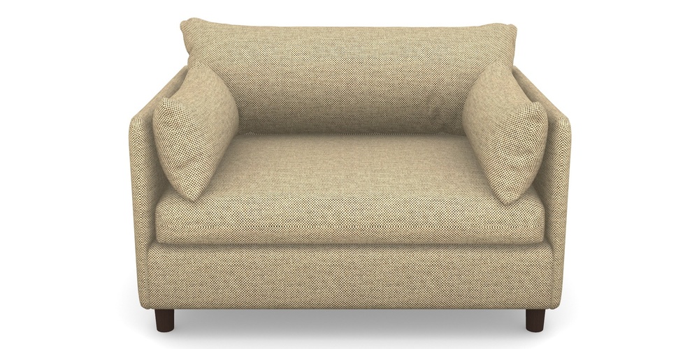 Product photograph of Madehurst Snuggler In Basket Weave - Ebony from Sofas and Stuff Limited
