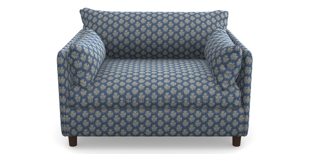 Product photograph of Madehurst Snuggler In Cloth 21 - Coral 1 - Bilberry from Sofas and Stuff Limited