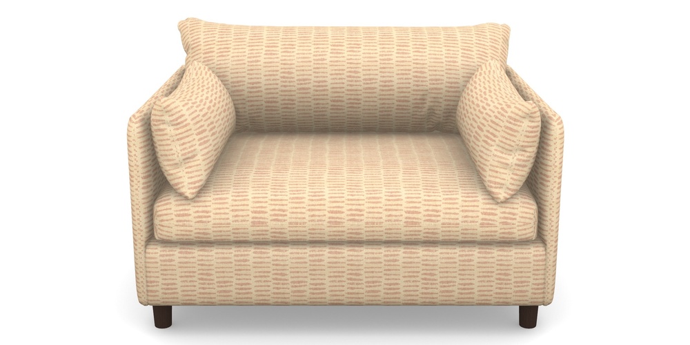 Product photograph of Madehurst Snuggler In Cloth 18 - Daub - Flamingo from Sofas and Stuff Limited