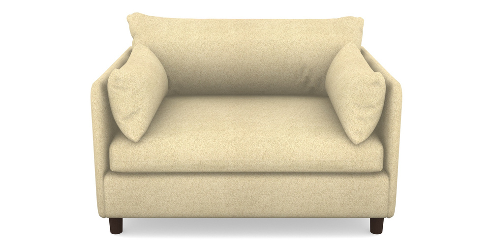 Product photograph of Madehurst Snuggler In Cloth 22 Weaves - Grand Teton - Chalk from Sofas and Stuff Limited