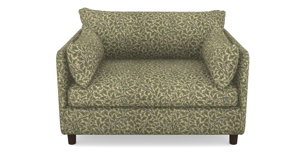 Product photograph of Madehurst Snuggler In V A Drawn From Nature Collection - Oak Tree - Light Green from Sofas and Stuff Limited