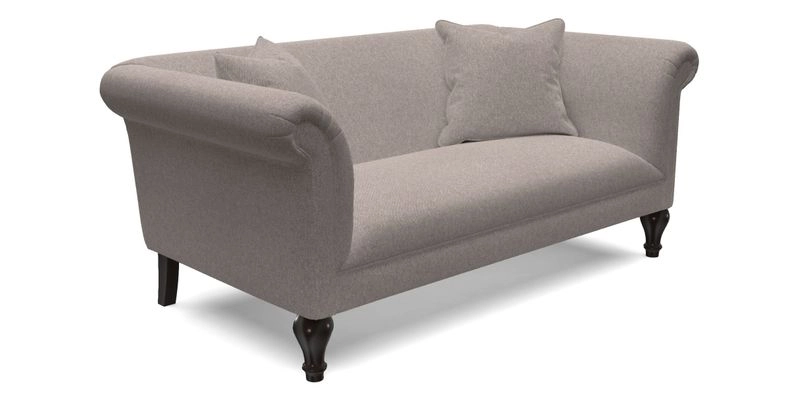 Masham 3 Seater Sofa in Floral Linen Carcassonne Laurel