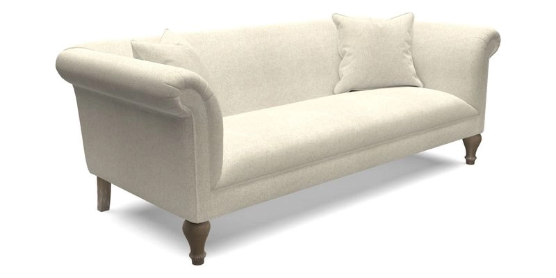 Masham 3 Seater Sofa in Floral Linen Carcassonne Laurel