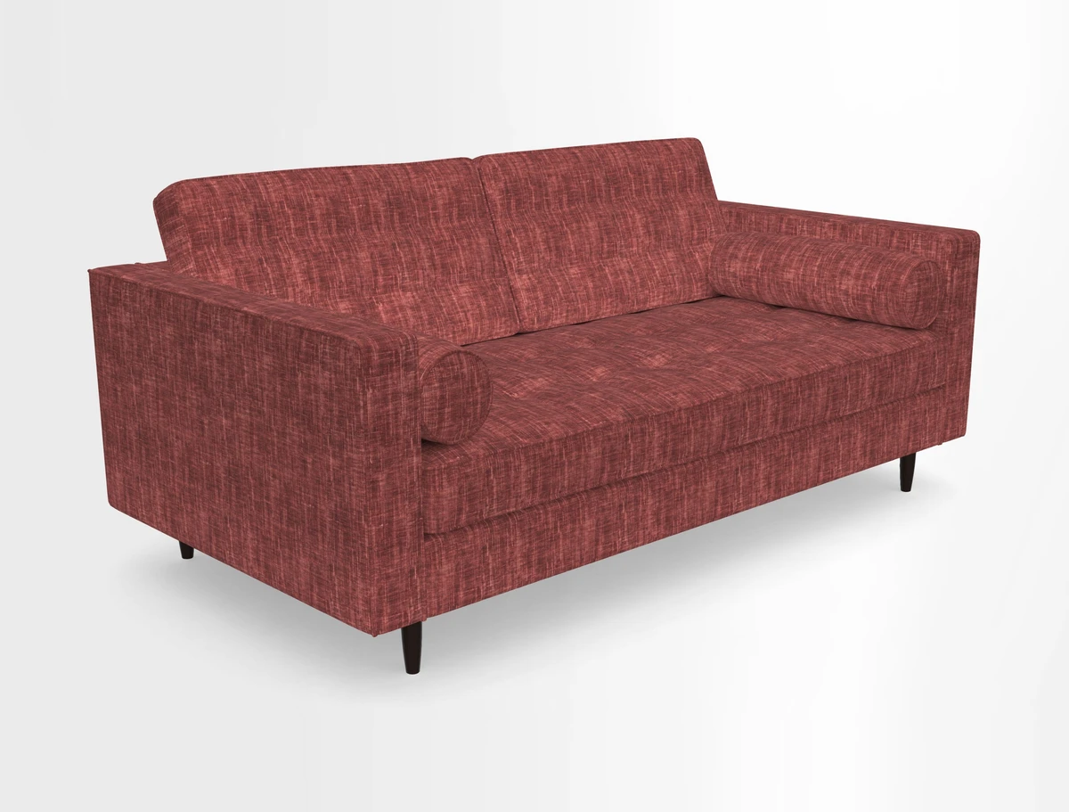 Marylebone 2 Seater Sofa in Clever Tough And Eco Velvet Indigo