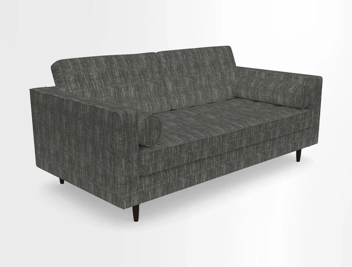 Marylebone 2 Seater Sofa in Clever Tough And Eco Velvet Indigo
