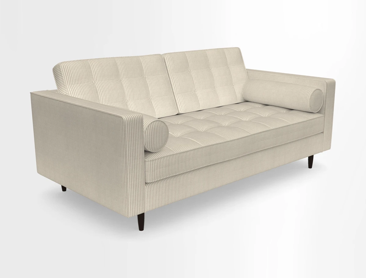Marylebone 2 Seater Sofa in Clever Tough And Eco Velvet Indigo