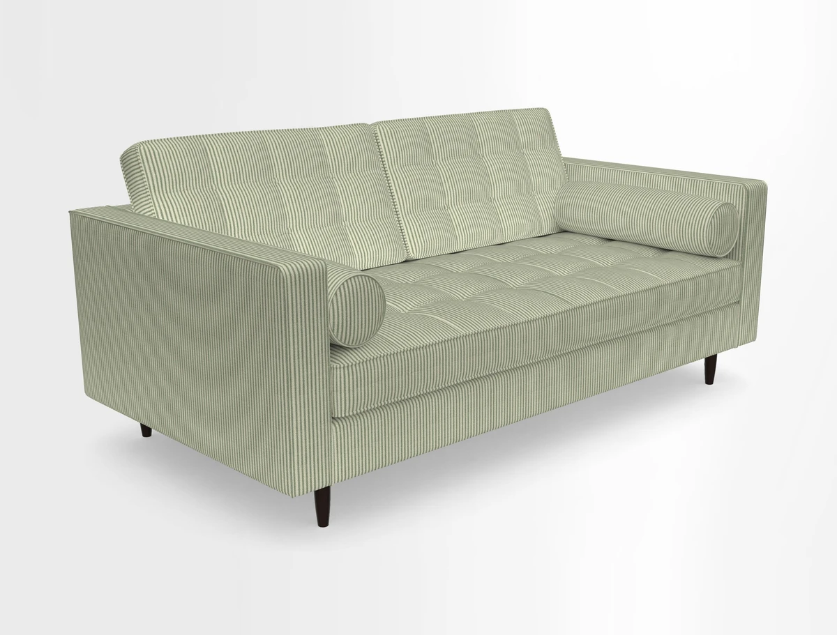 Marylebone 2 Seater Sofa in Clever Tough And Eco Velvet Indigo