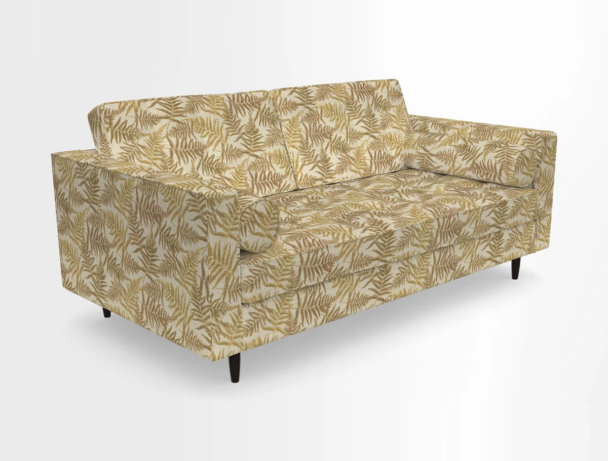Marylebone 2 Seater Sofa in Clever Tough And Eco Velvet Indigo