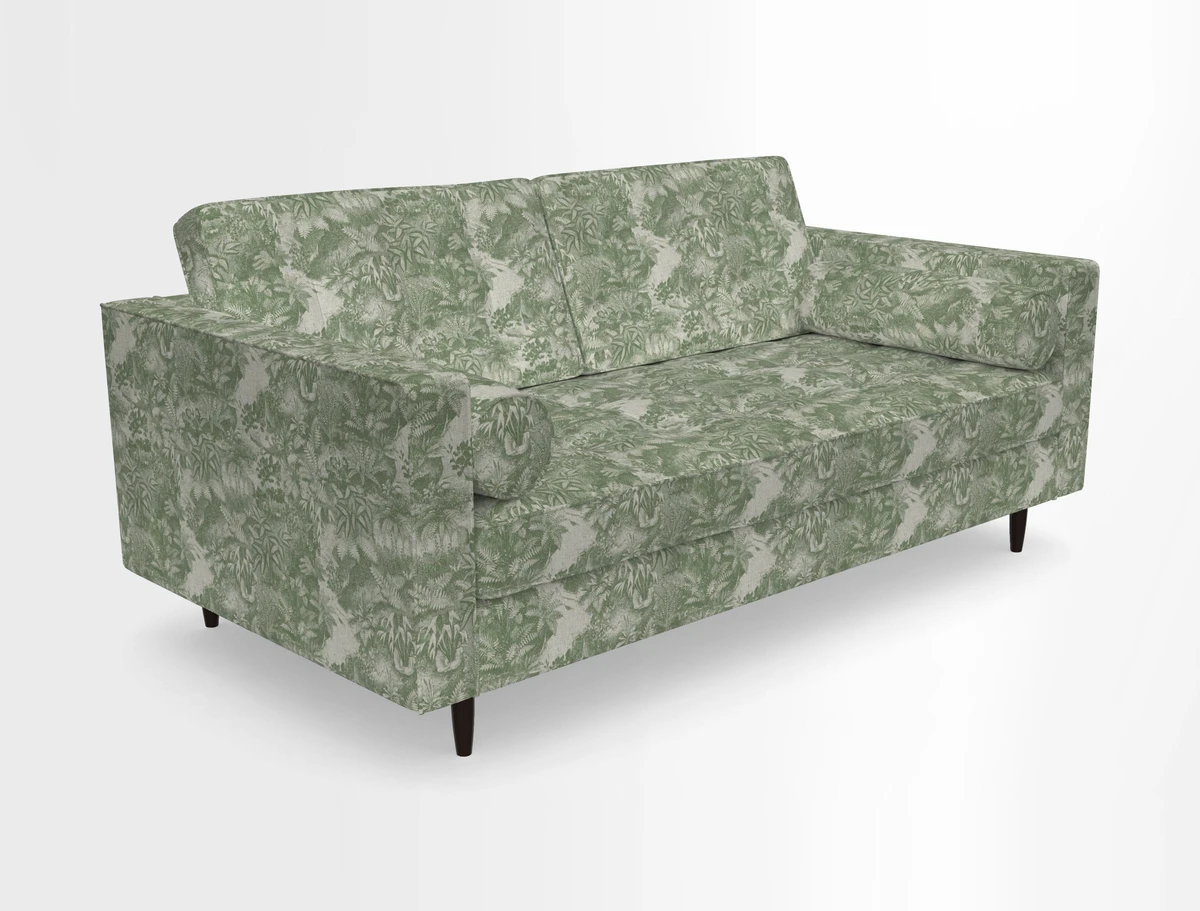 Marylebone 2 Seater Sofa in Clever Tough And Eco Velvet Indigo