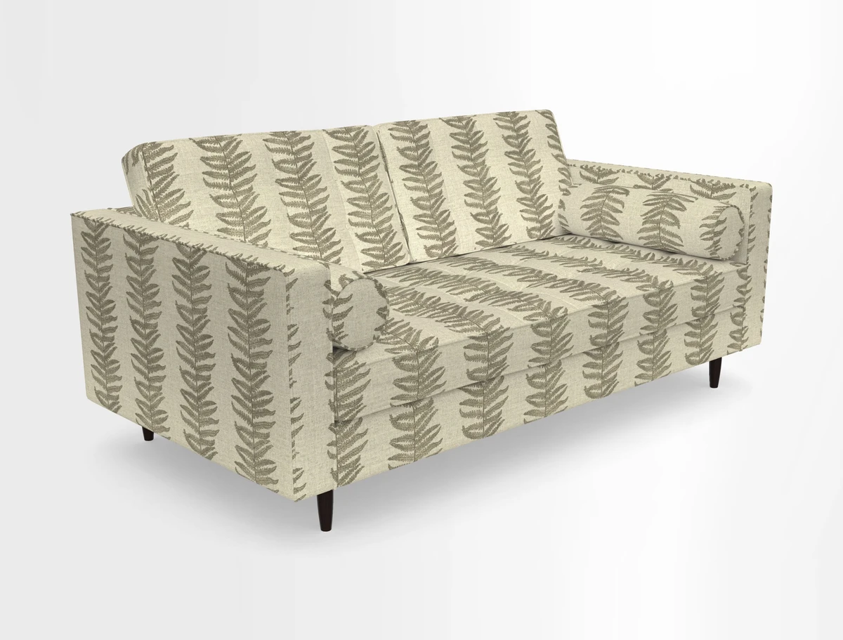 Marylebone 2 Seater Sofa in Clever Tough And Eco Velvet Indigo