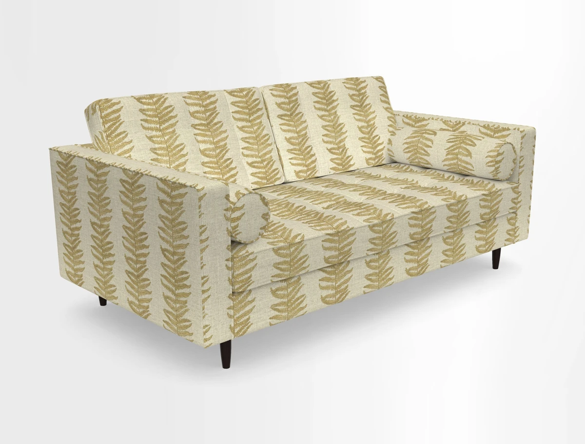 Marylebone 2 Seater Sofa in Clever Tough And Eco Velvet Indigo