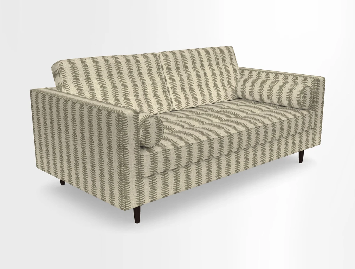 Marylebone 2 Seater Sofa in Clever Tough And Eco Velvet Indigo