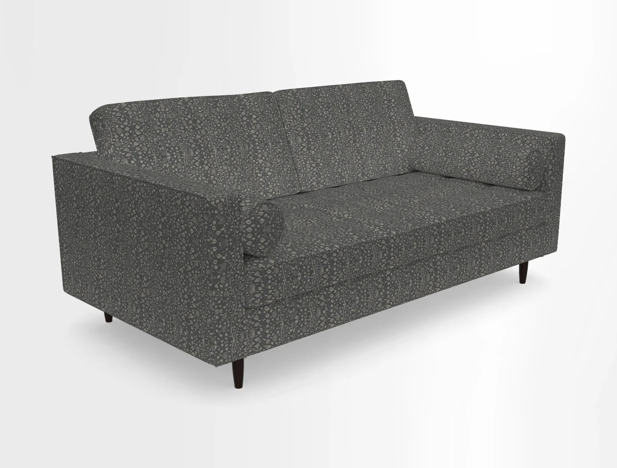 Marylebone 2 Seater Sofa in Clever Tough And Eco Velvet Indigo