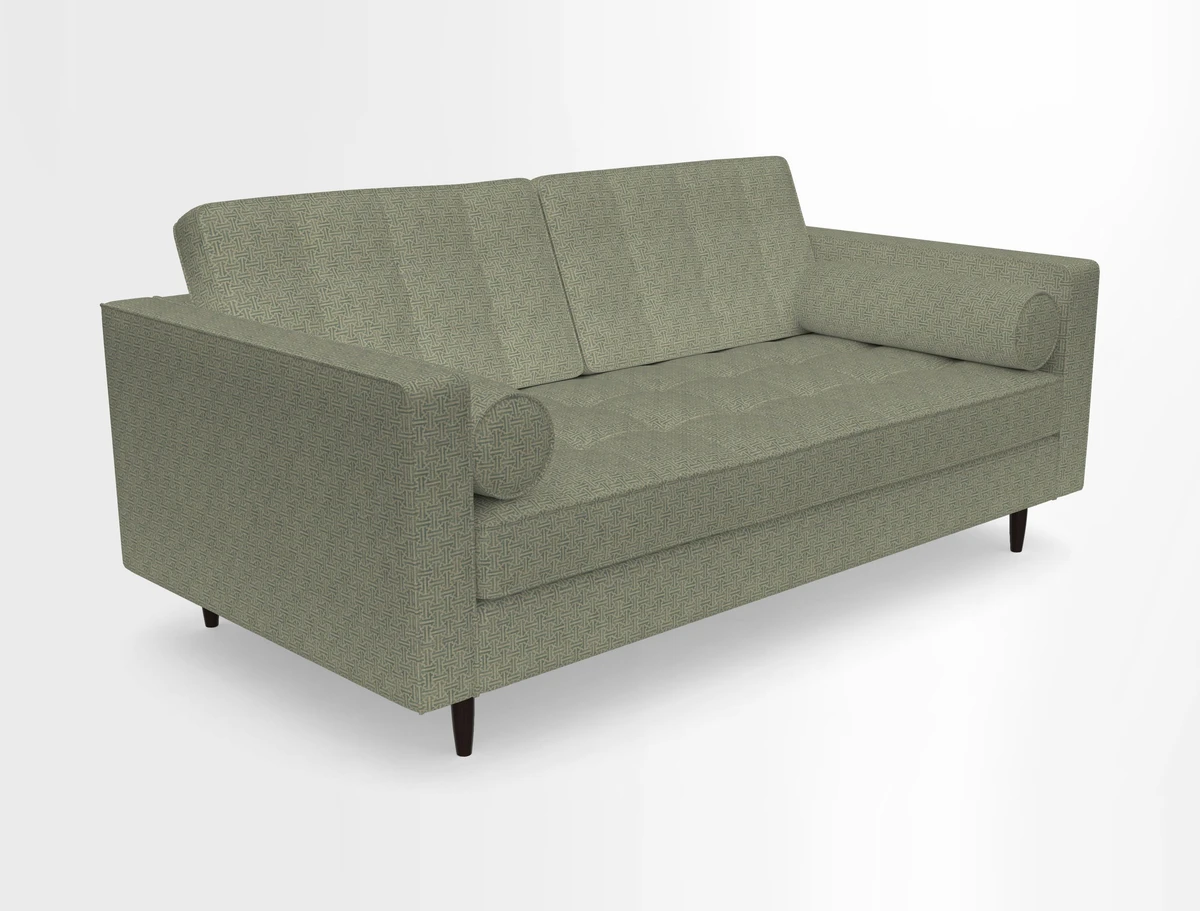Marylebone 2 Seater Sofa in Clever Tough And Eco Velvet Indigo