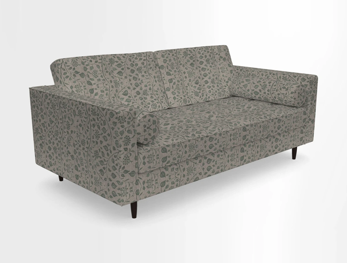 Marylebone 2 Seater Sofa in Clever Tough And Eco Velvet Indigo