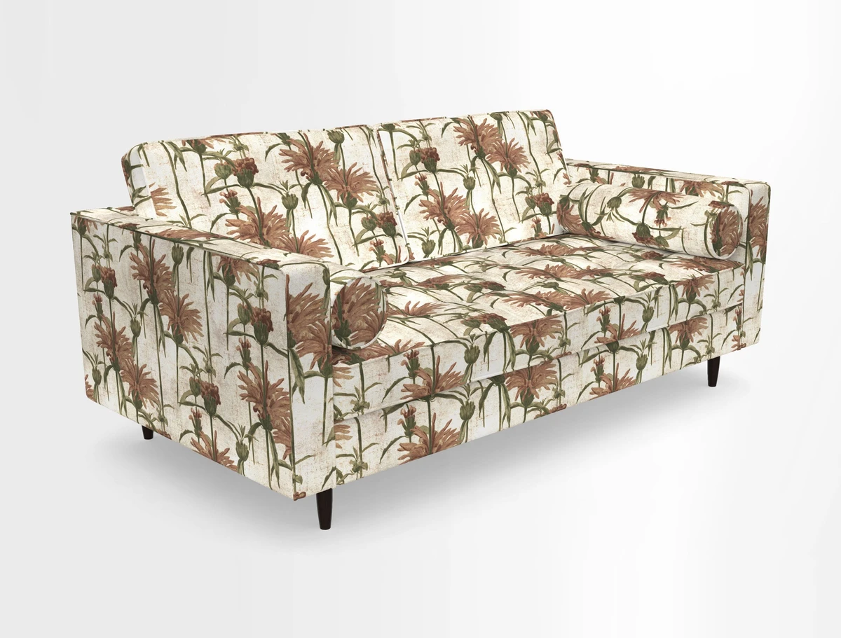 Marylebone 2 Seater Sofa in Clever Tough And Eco Velvet Indigo