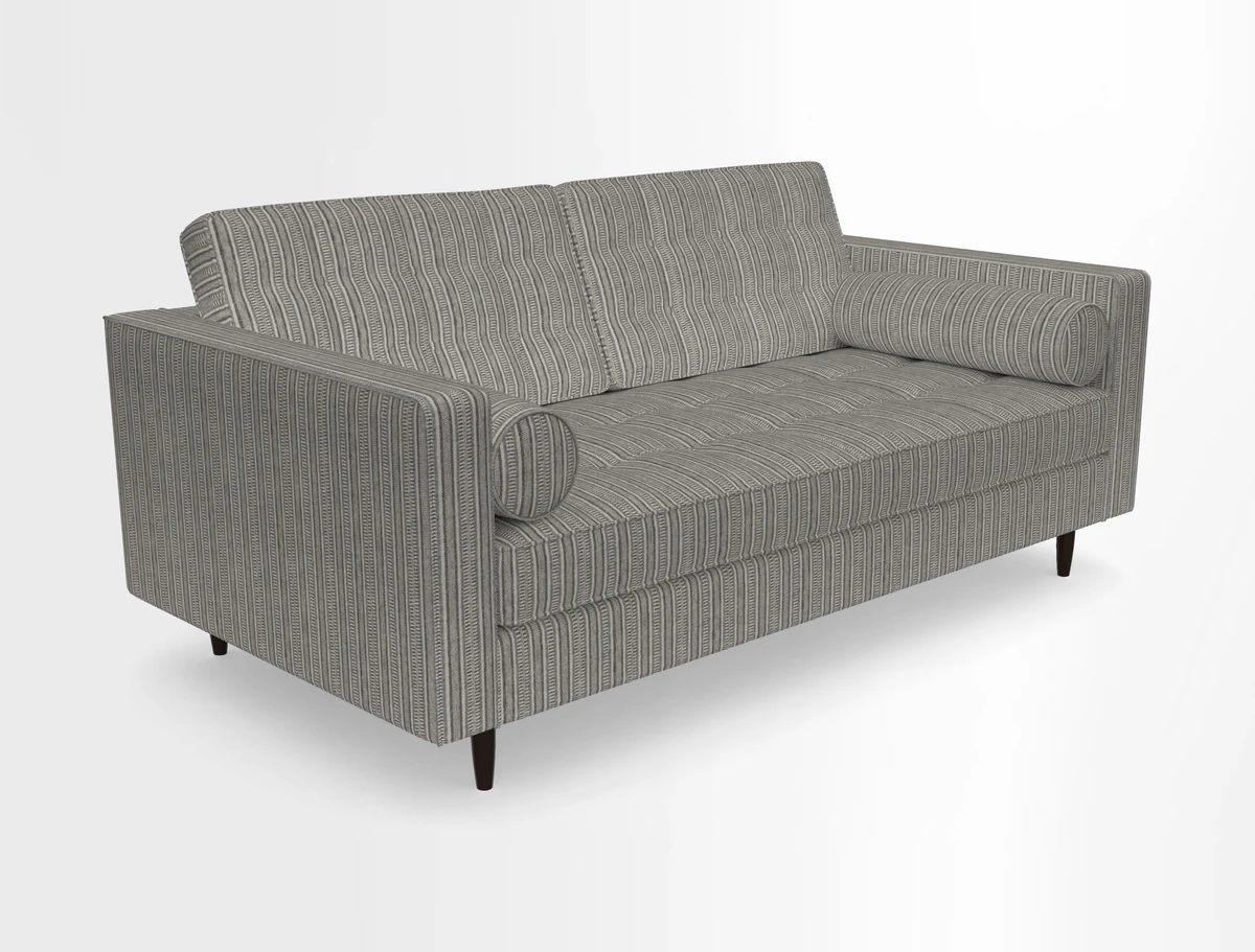 Marylebone 2 Seater Sofa in Clever Tough And Eco Velvet Indigo