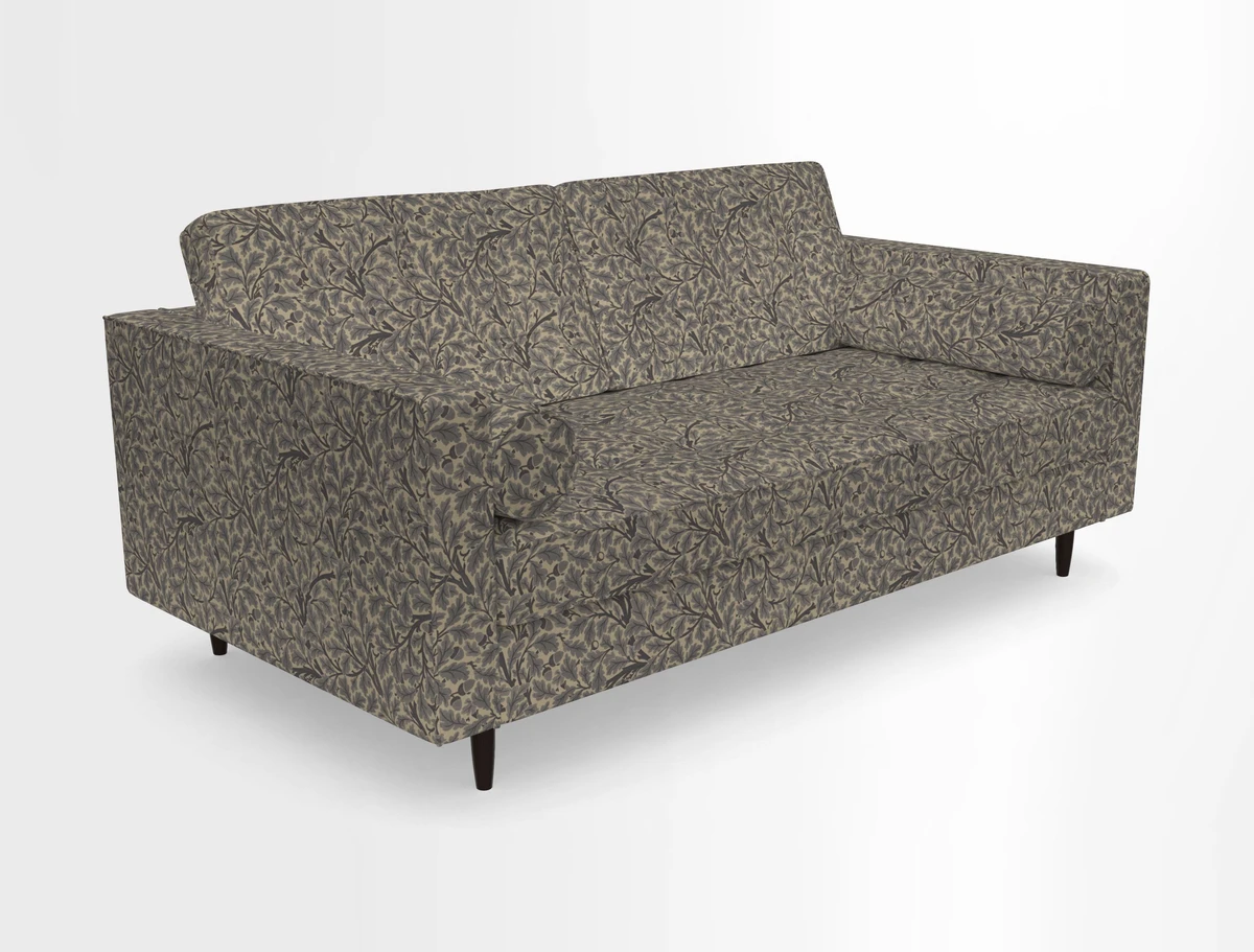 Marylebone 2 Seater Sofa in Clever Tough And Eco Velvet Indigo