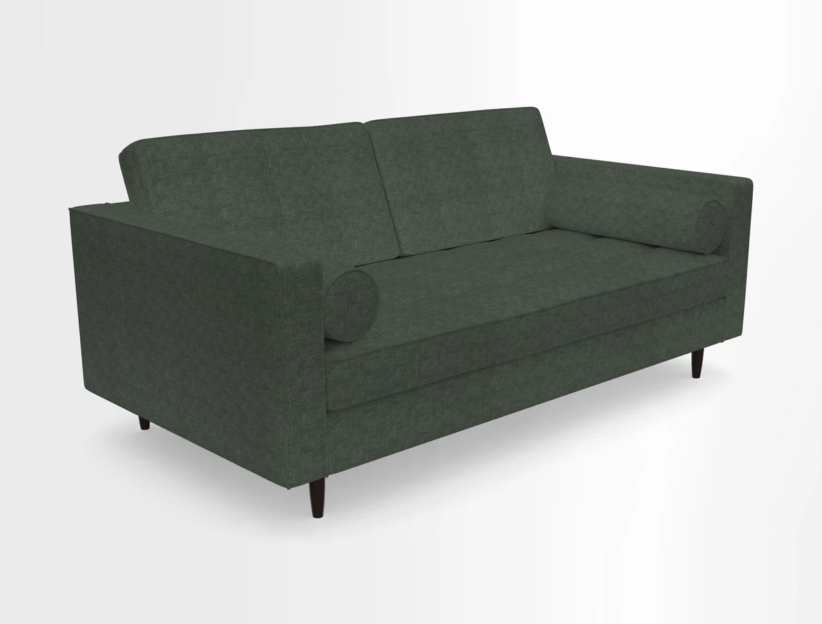 Marylebone 2 Seater Sofa in Clever Tough And Eco Velvet Indigo