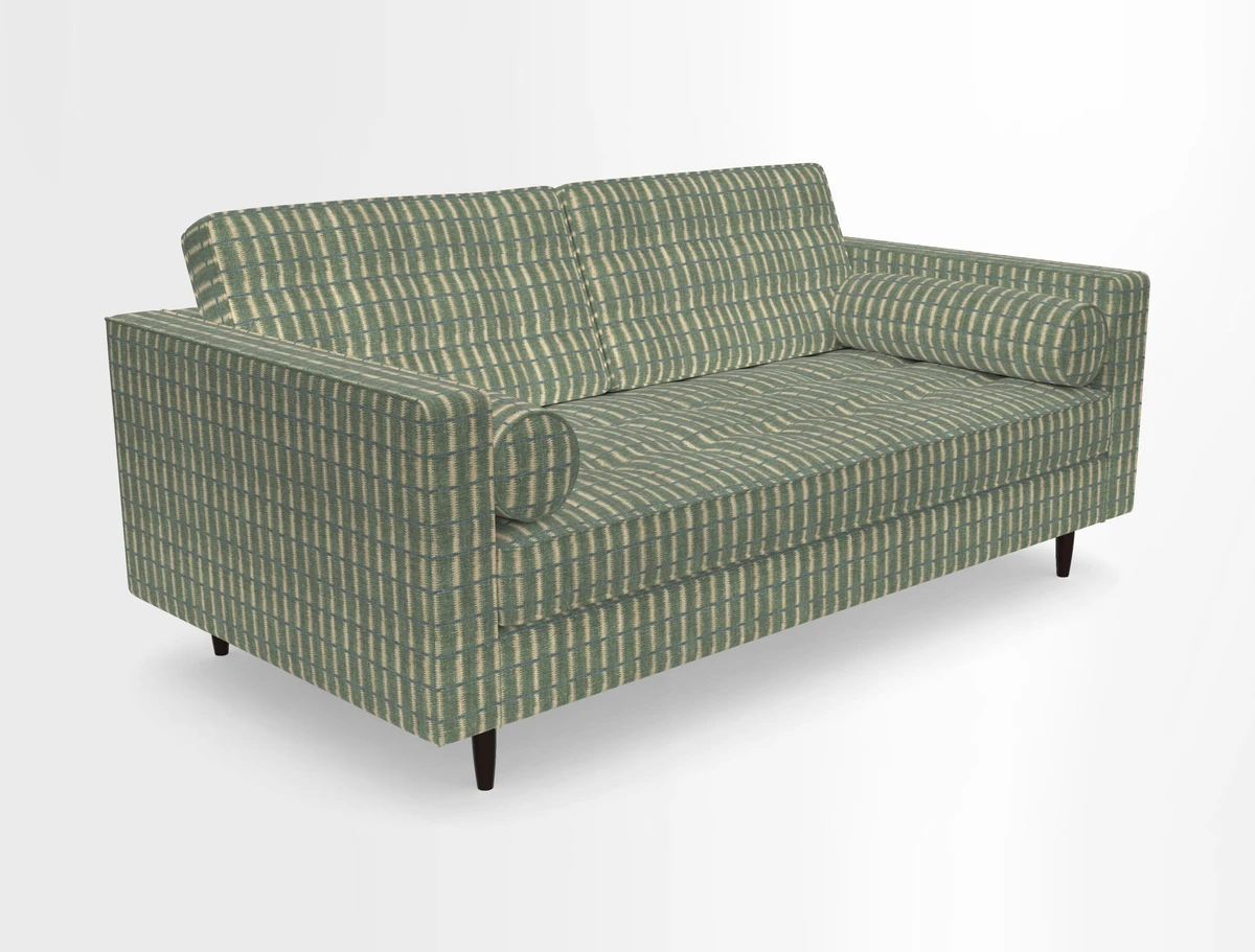 Marylebone 2 Seater Sofa in Clever Tough And Eco Velvet Indigo