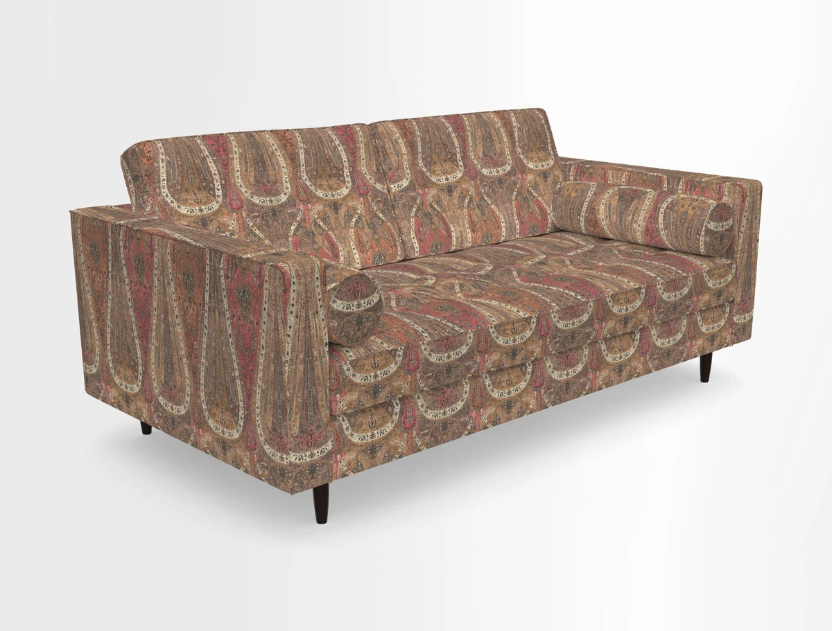 Marylebone 2 Seater Sofa in Clever Tough And Eco Velvet Indigo