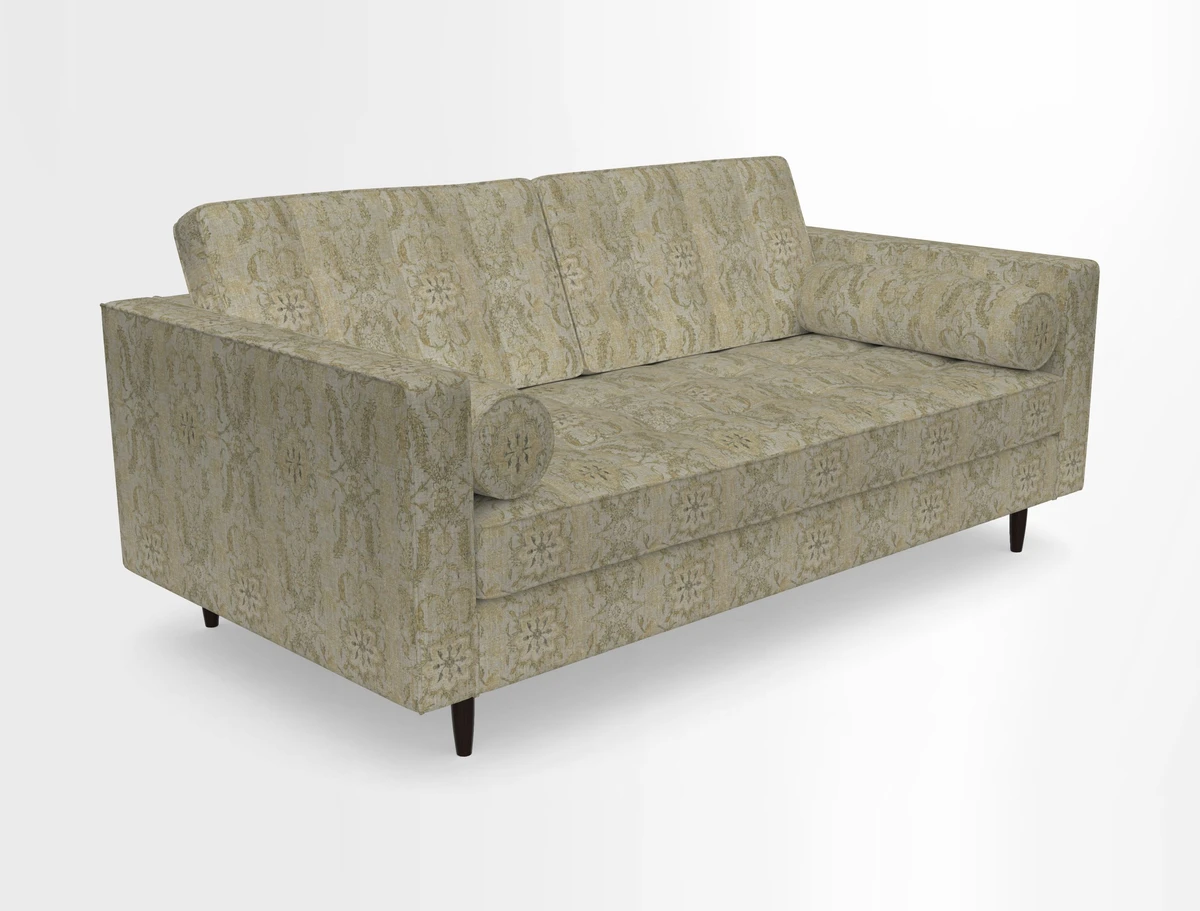 Marylebone 2 Seater Sofa in Clever Tough And Eco Velvet Indigo
