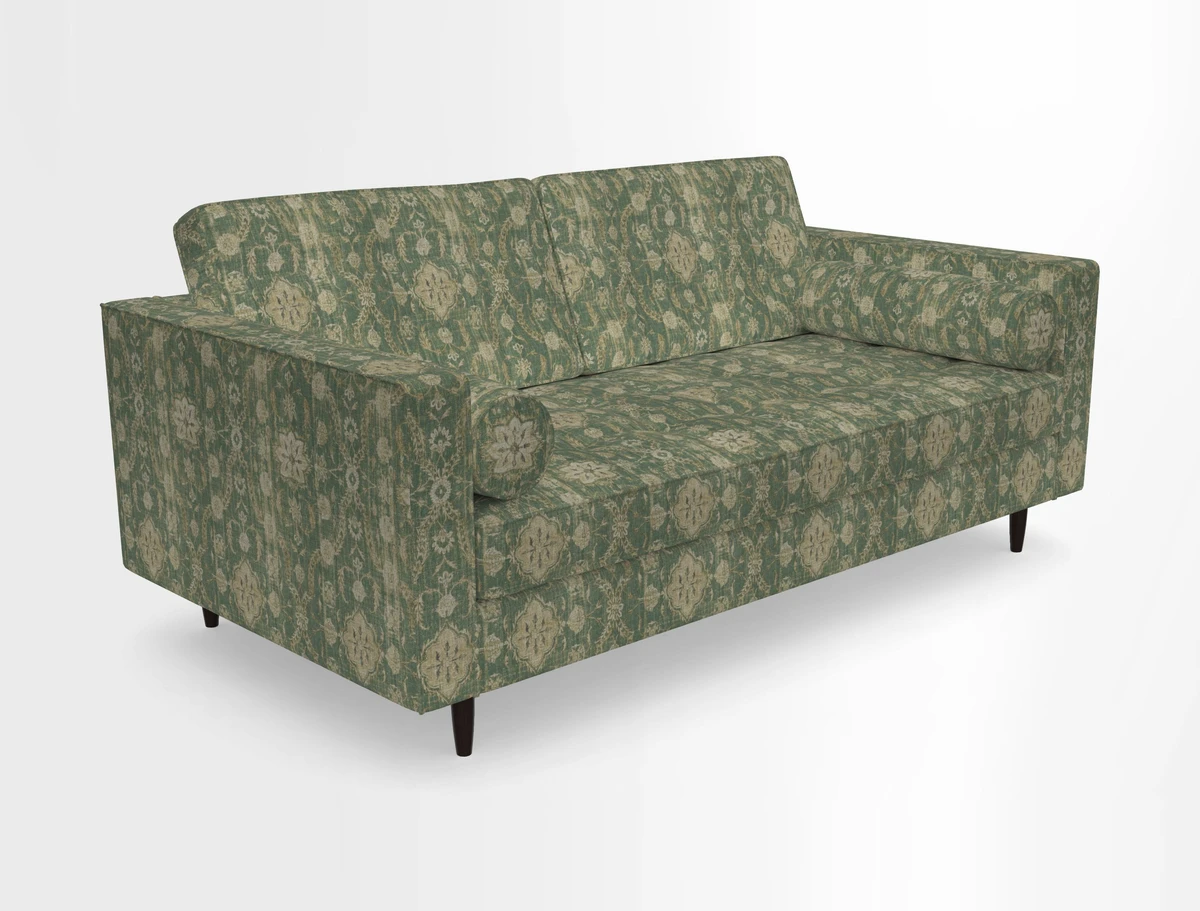 Marylebone 2 Seater Sofa in Clever Tough And Eco Velvet Indigo