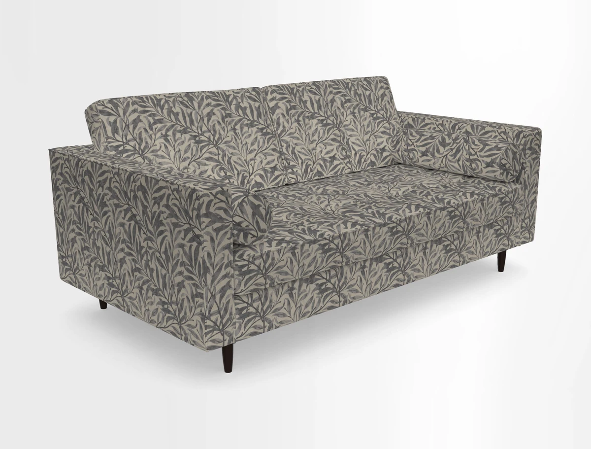 Marylebone 2 Seater Sofa in Clever Tough And Eco Velvet Indigo