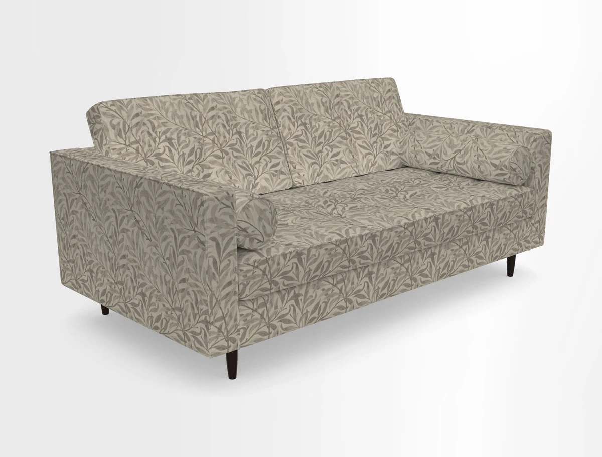 Marylebone 2 Seater Sofa in Clever Tough And Eco Velvet Indigo