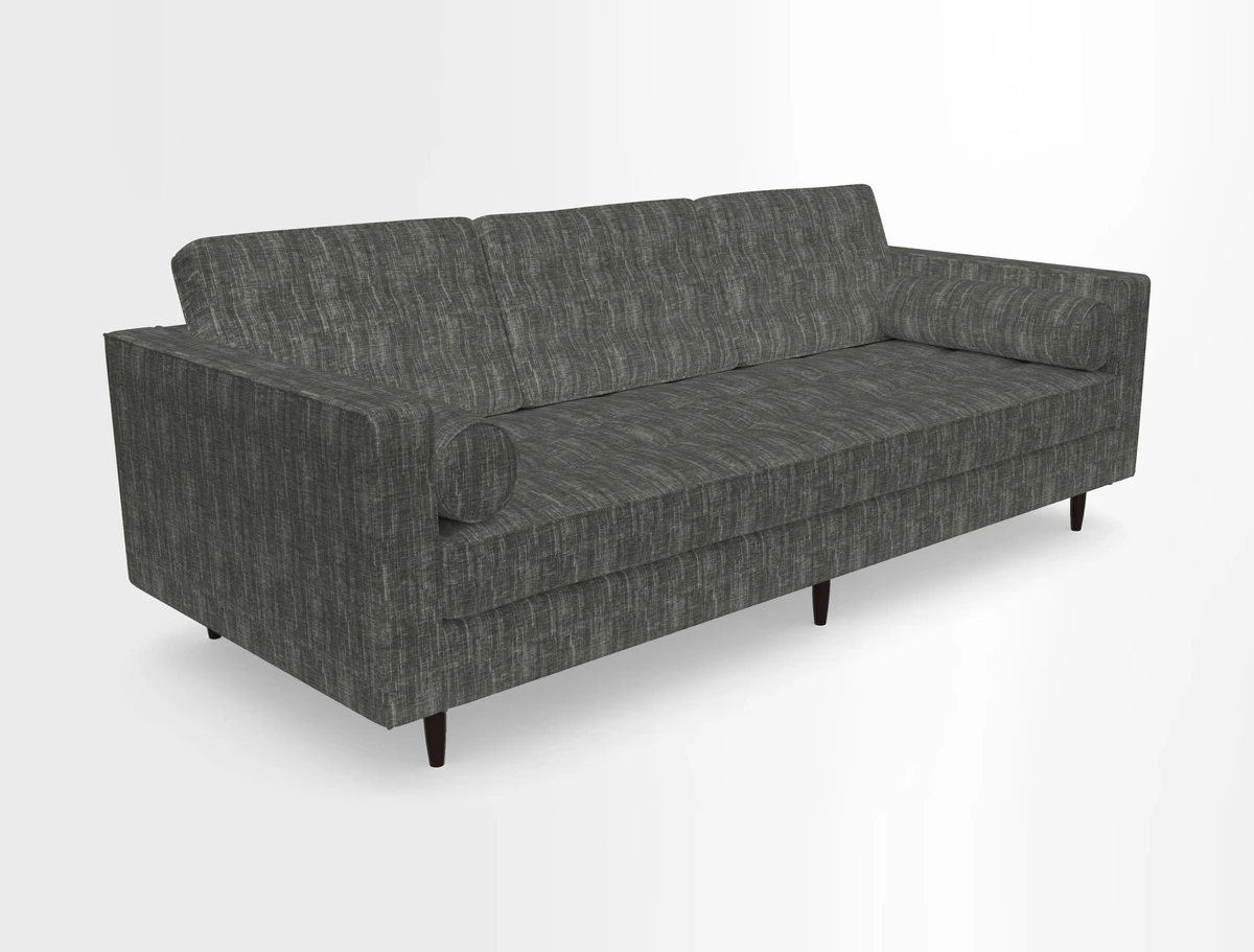 Marylebone 3 Seater Sofa in Clever Tough And Eco Velvet Indigo