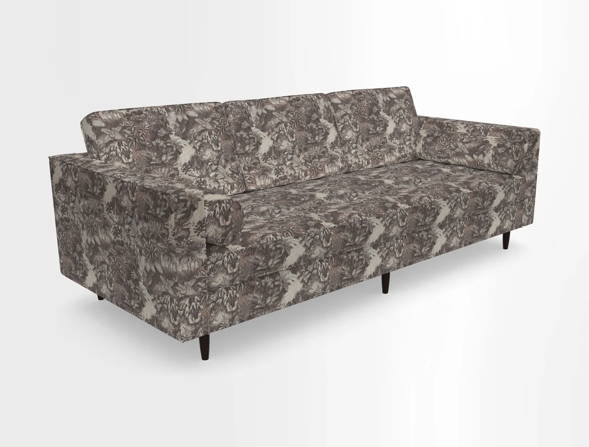 Marylebone 3 Seater Sofa in Clever Tough And Eco Velvet Indigo