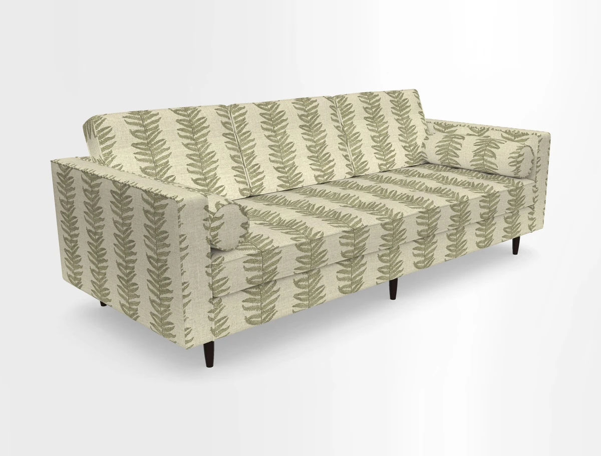 Marylebone 3 Seater Sofa in Clever Tough And Eco Velvet Indigo
