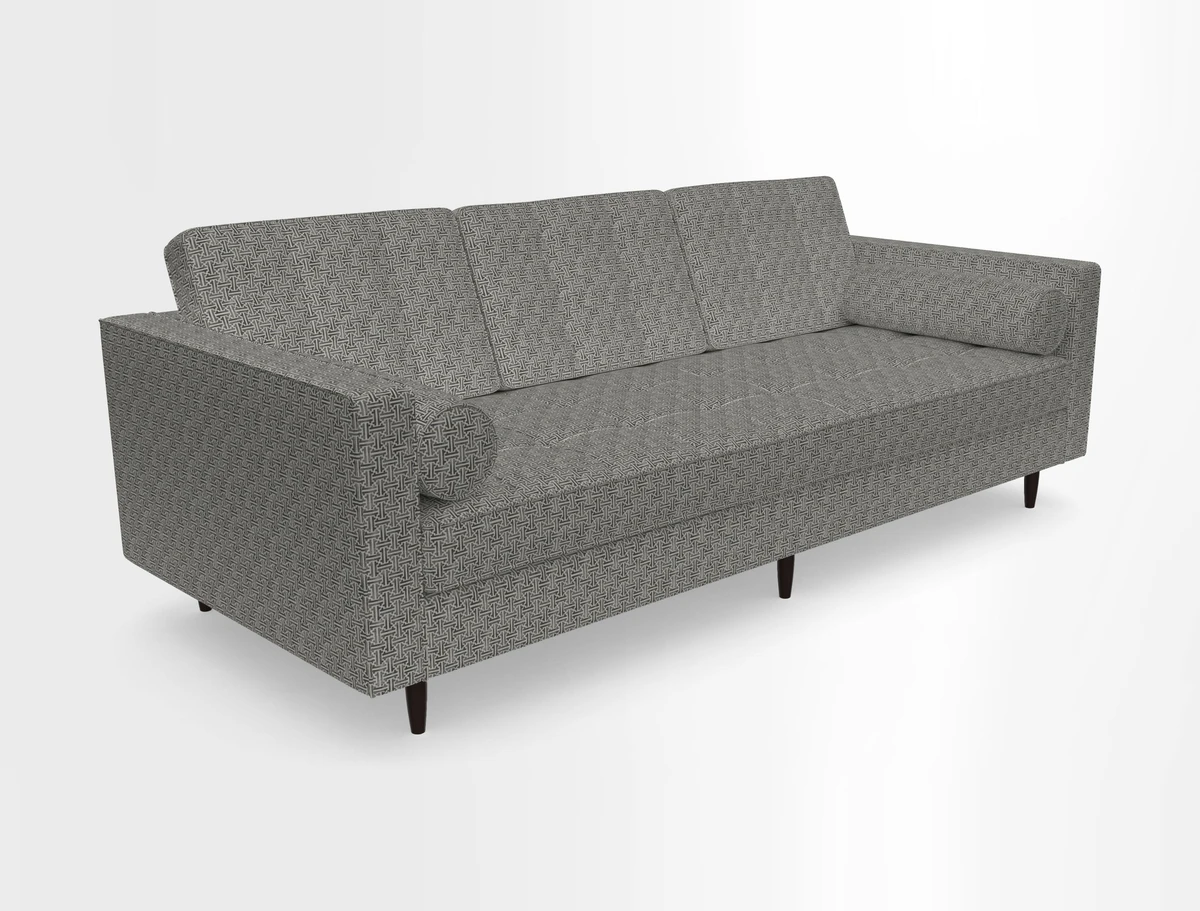 Marylebone 3 Seater Sofa in Clever Tough And Eco Velvet Indigo