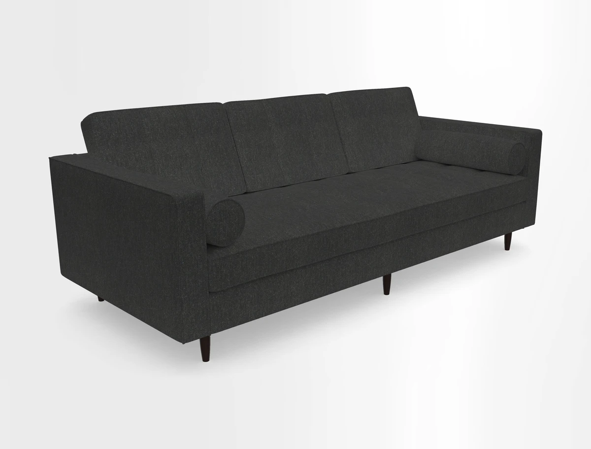 Marylebone 3 Seater Sofa in Clever Tough And Eco Velvet Indigo