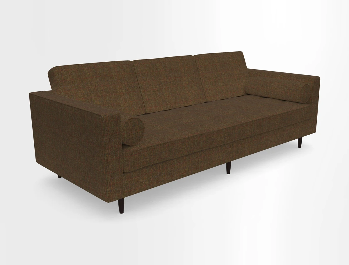 Marylebone 3 Seater Sofa in Clever Tough And Eco Velvet Indigo