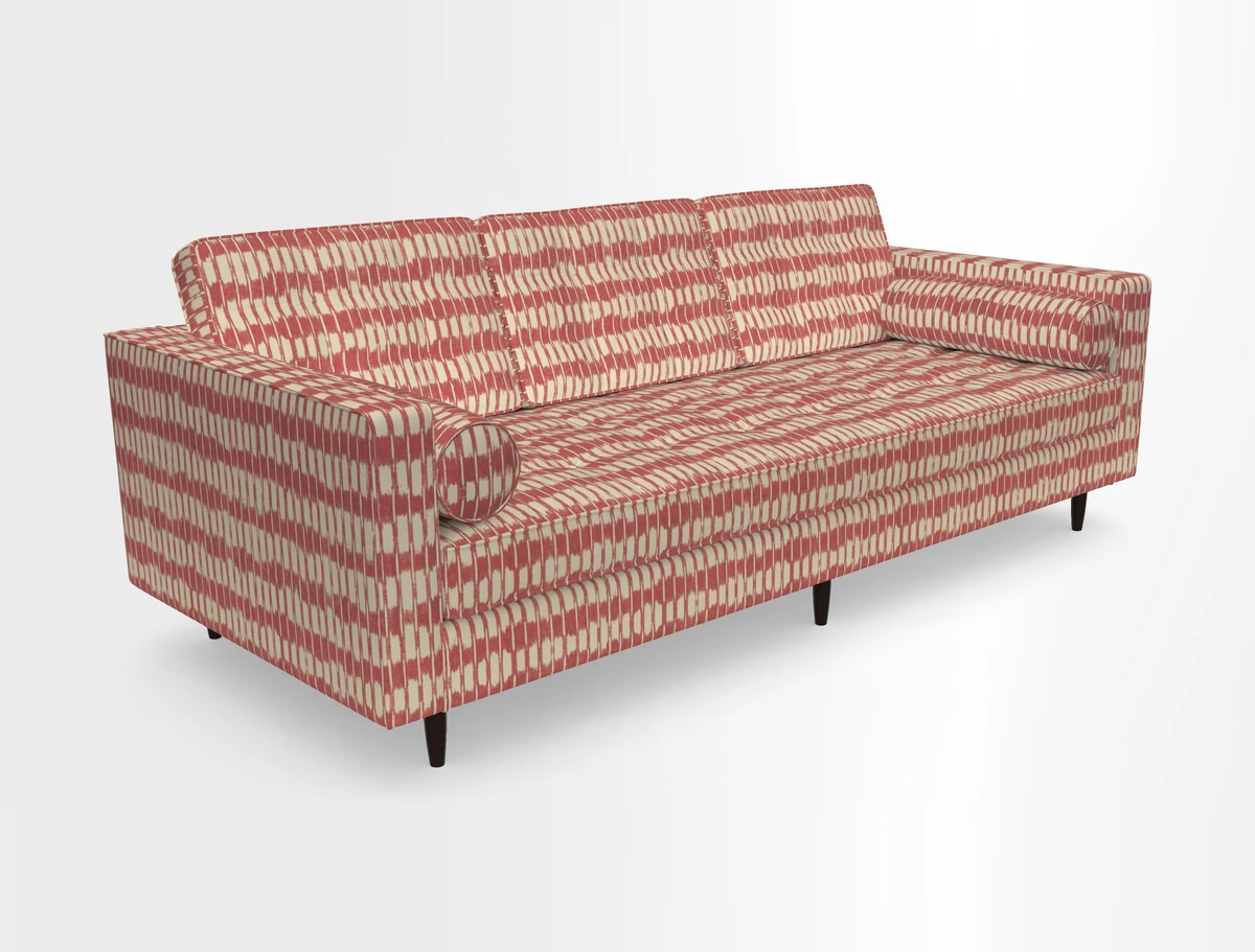 Marylebone 3 Seater Sofa in Clever Tough And Eco Velvet Indigo