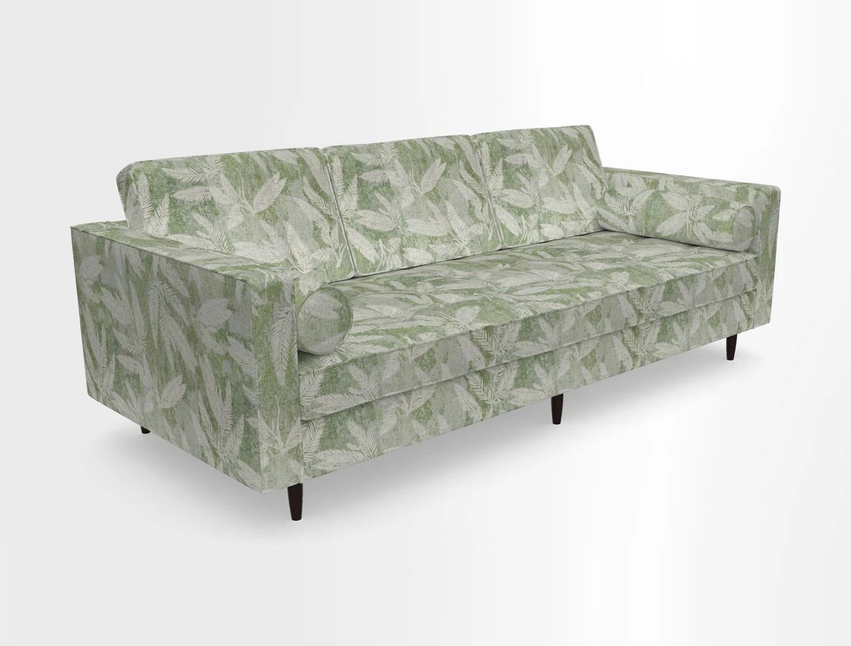 Marylebone 3 Seater Sofa in Clever Tough And Eco Velvet Indigo