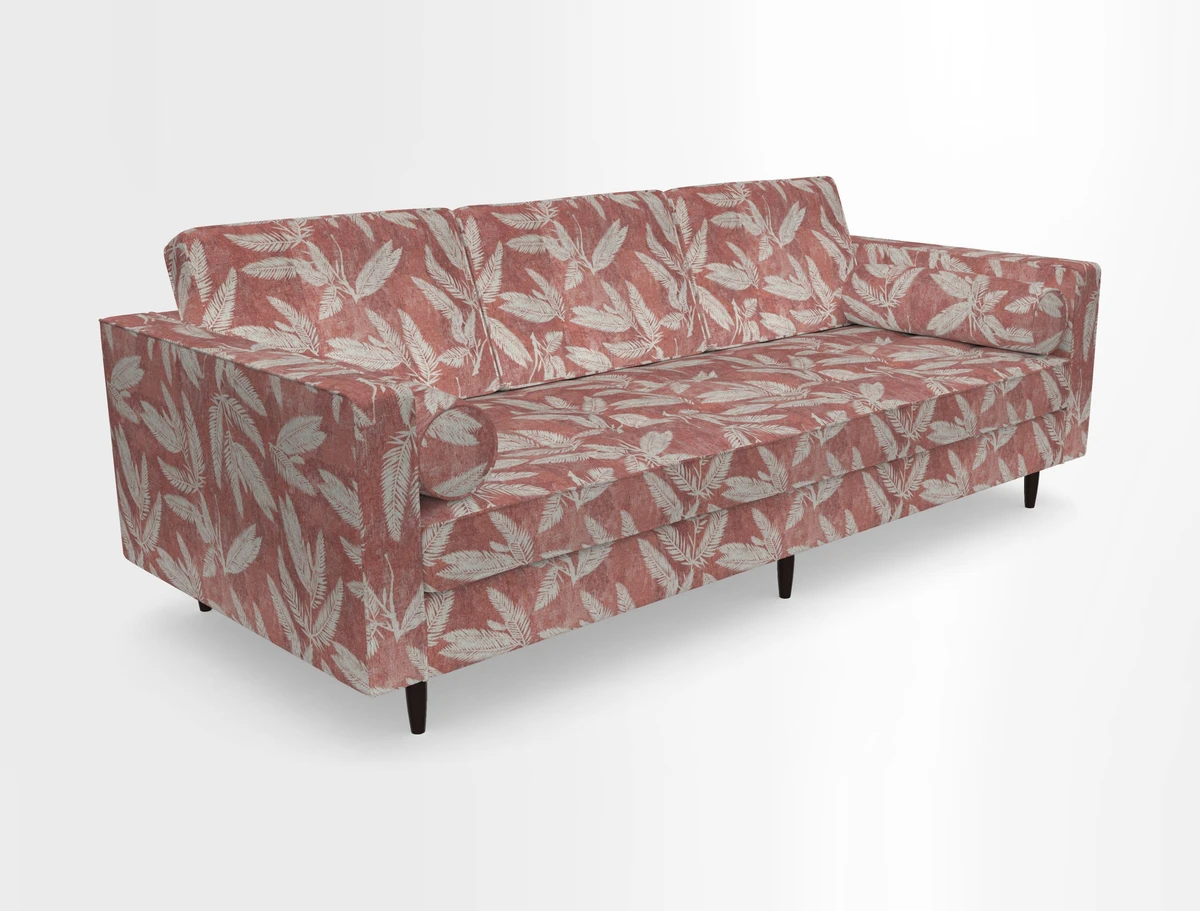Marylebone 3 Seater Sofa in Clever Tough And Eco Velvet Indigo