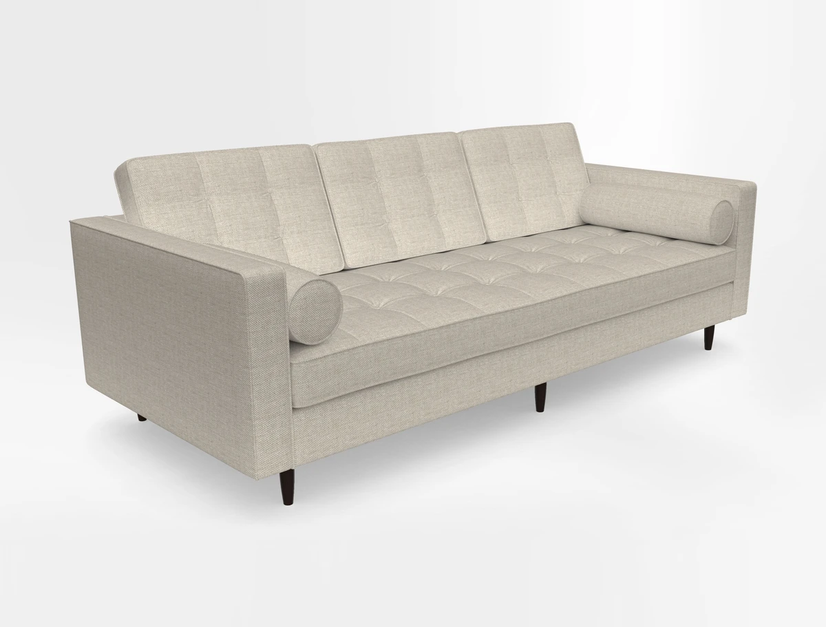 Marylebone 3 Seater Sofa in Clever Tough And Eco Velvet Indigo